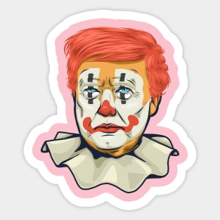 Trump Clown Sticker